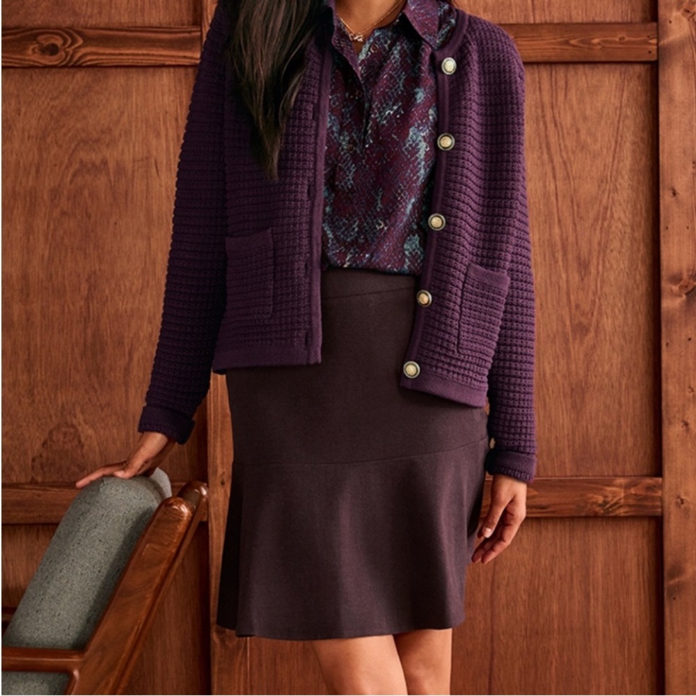 Purple Cabi Skirt